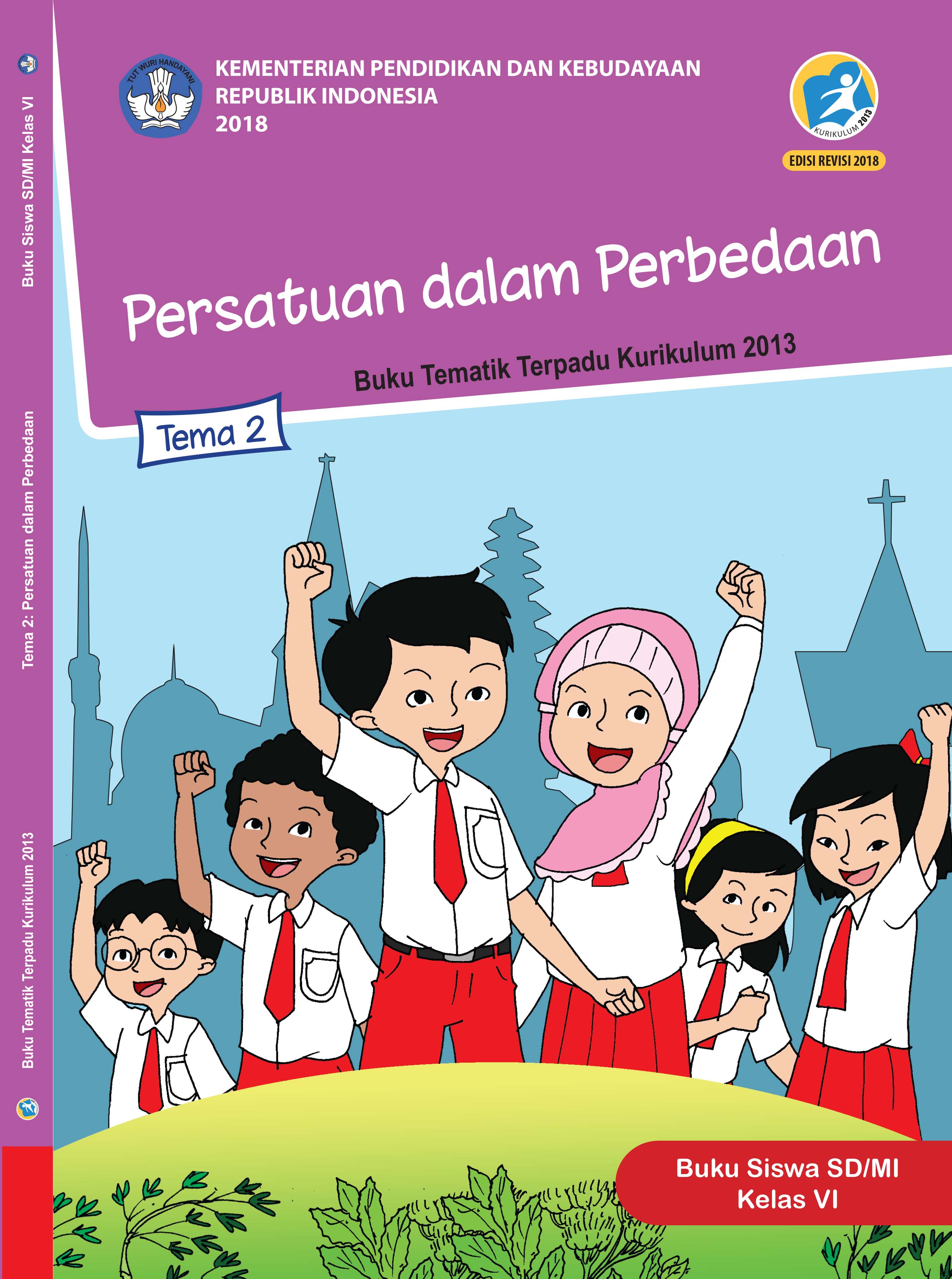 Buku Siswa - Persatuan dalam Perbedaan Kelas VI Tema 2 - Dikbud - CV ...
